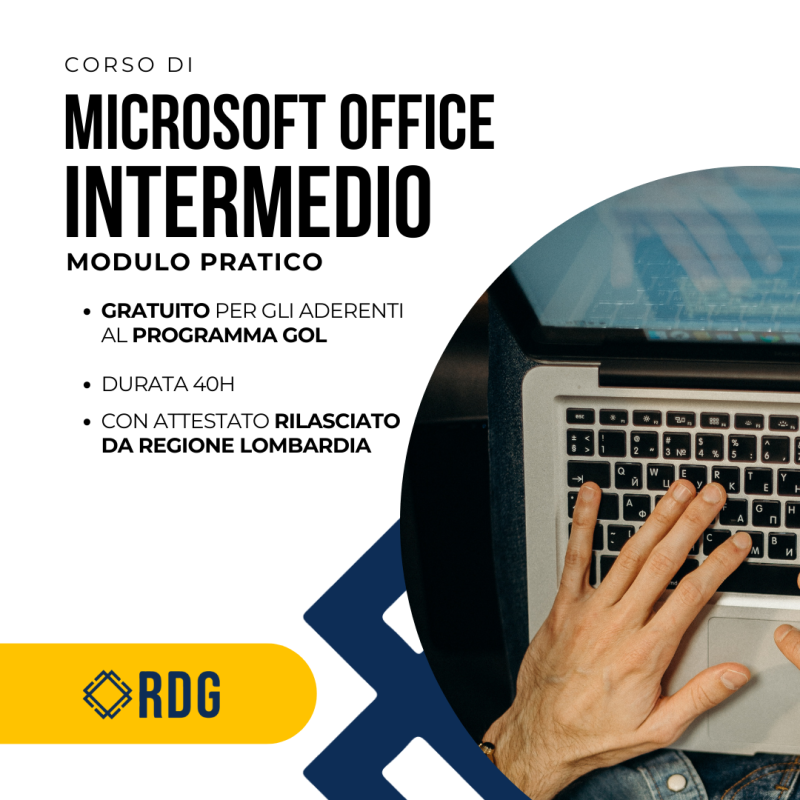 Corso Microsoft office Intermedio a Milano