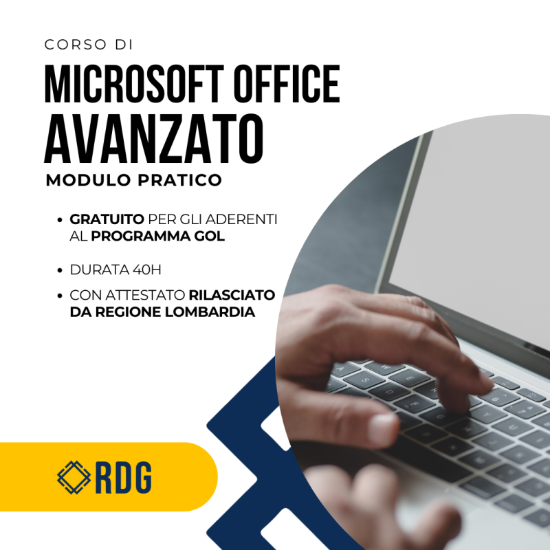 Corso Microsoft Office Avanzato Milano