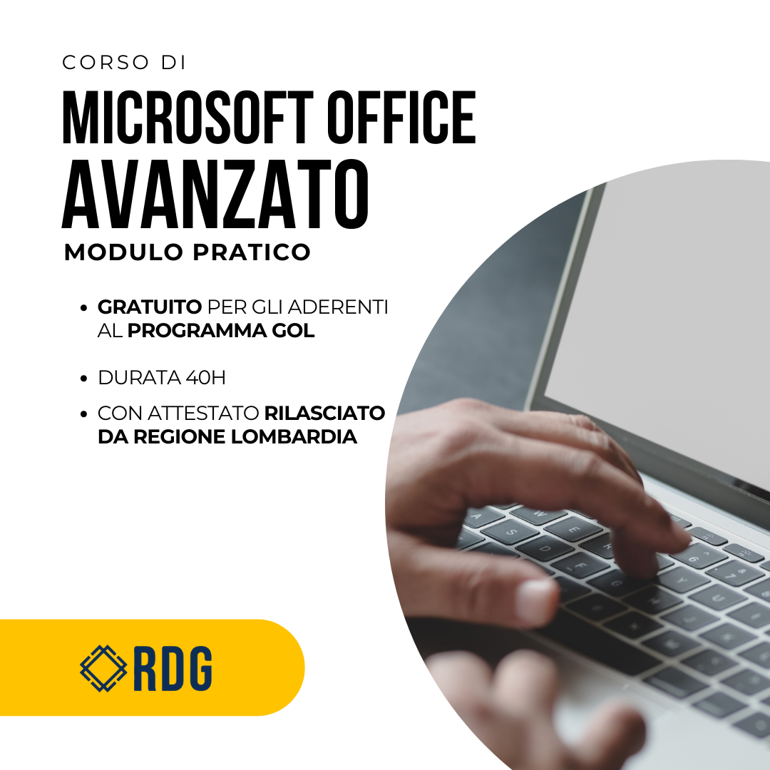 Corso Microsoft Office Avanzato Milano