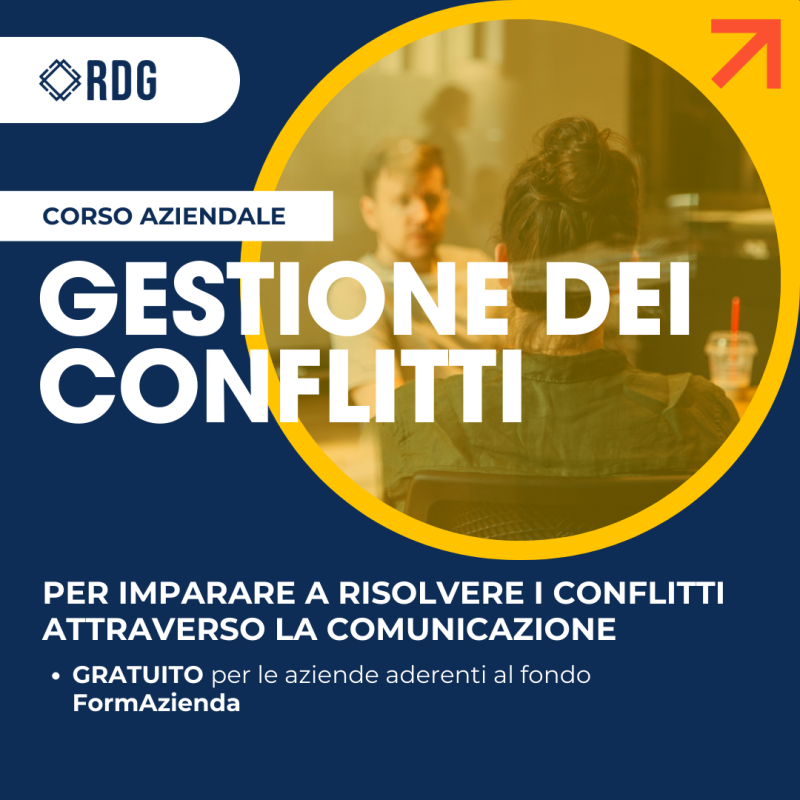 Corso gratuito per aziende in Lombardia: Gestione dei Conflitti